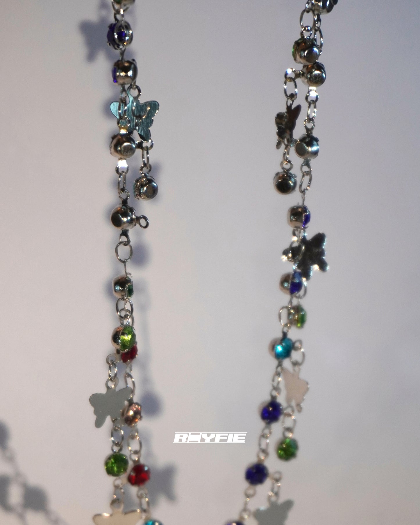 GESTALT Butterfly and Gemstone Delight Necklace