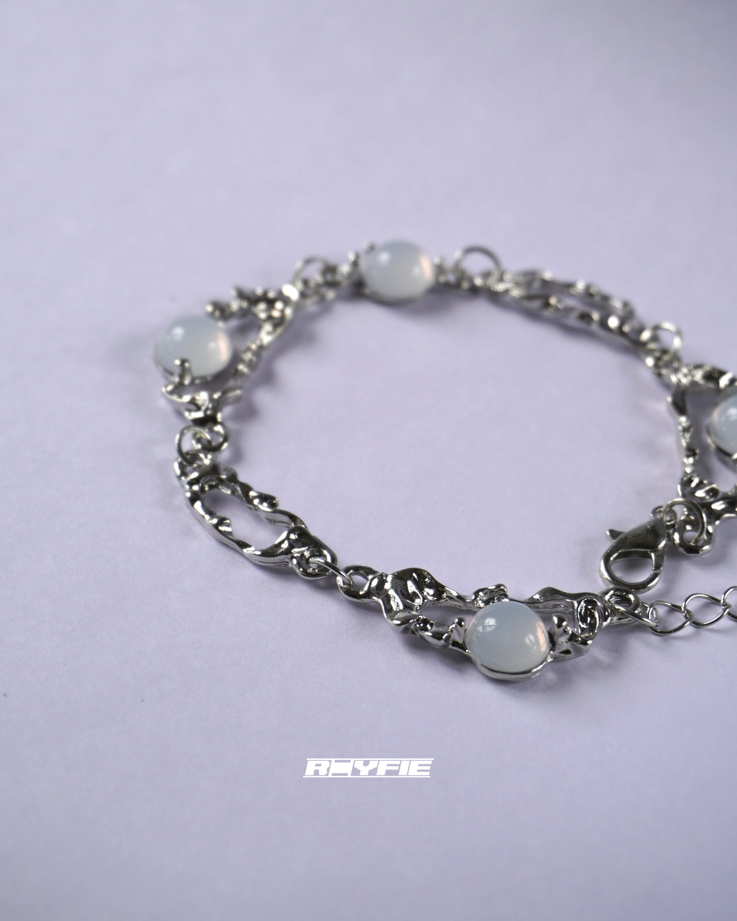 LINJARA Moonlit Silver Bracelet