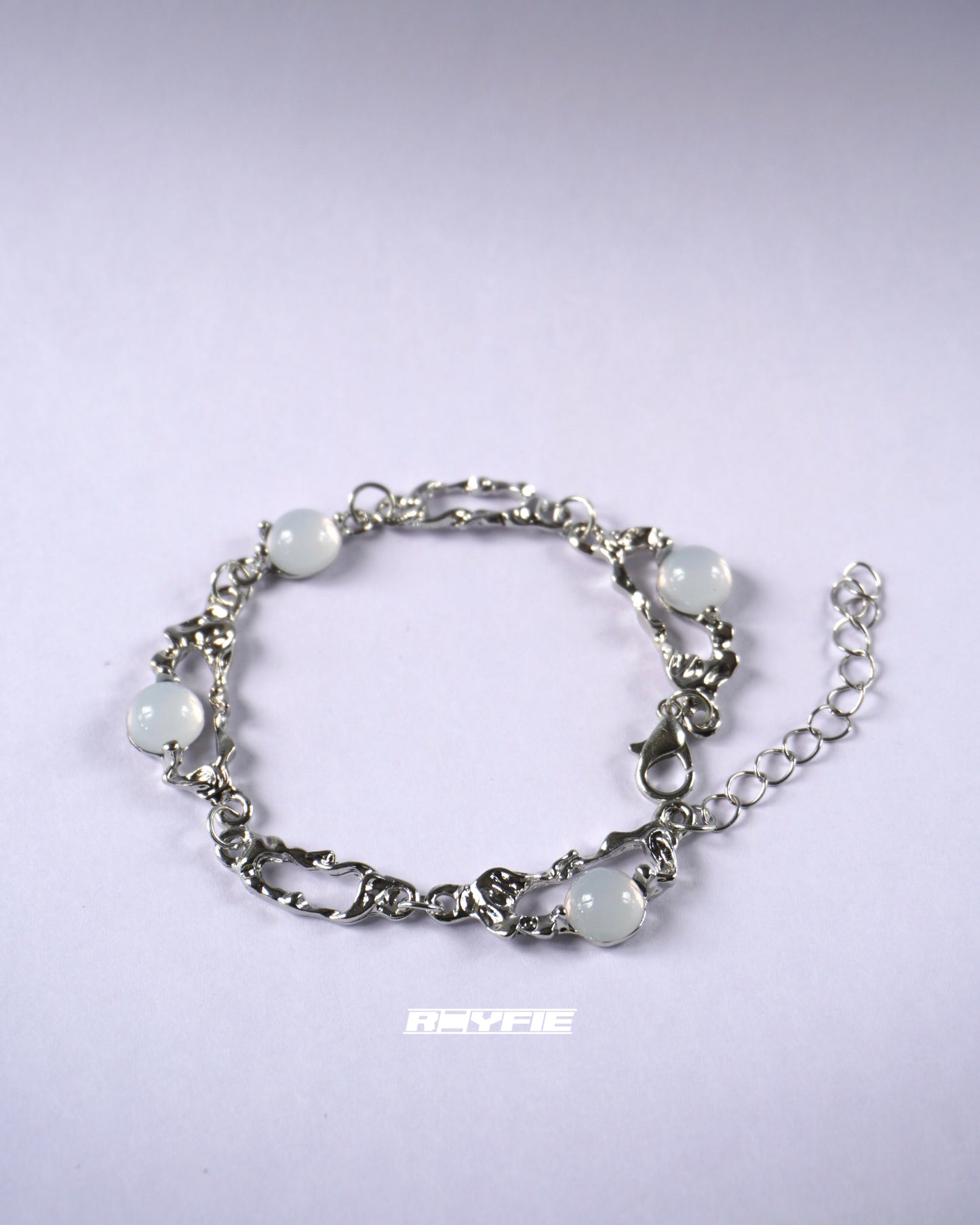 LINJARA Moonlit Silver Bracelet