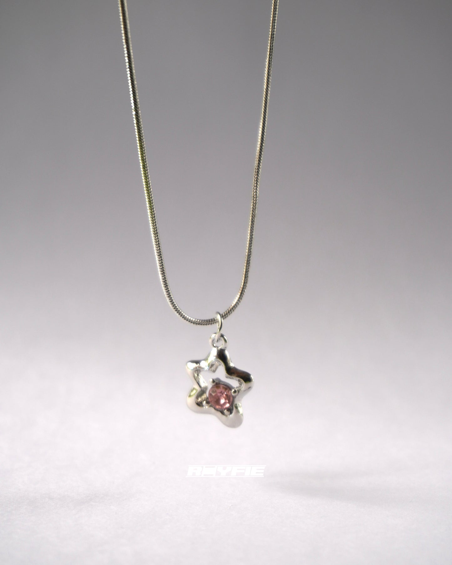 MODULA Starlight Pink Gem Necklace