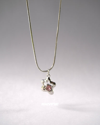 MODULA Starlight Pink Gem Necklace