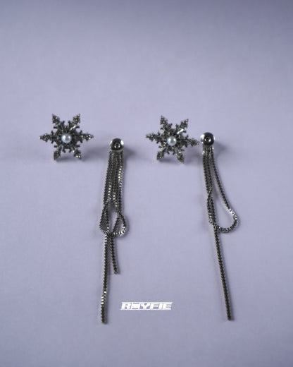 GESTALT Snowflake Dangle Earrings