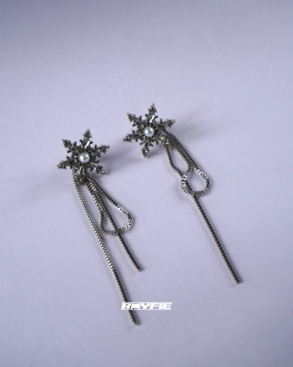 GESTALT Snowflake Dangle Earrings