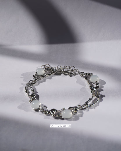 LINJARA Moonlit Silver Bracelet