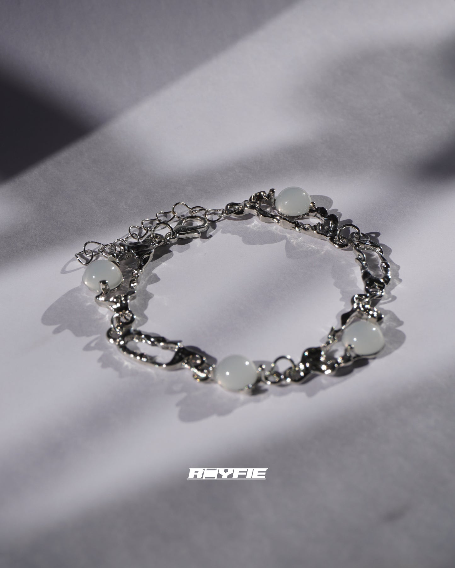 LINJARA Moonlit Silver Bracelet