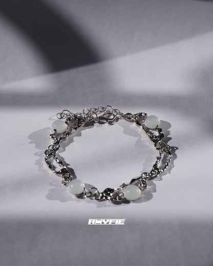 LINJARA Moonlit Silver Bracelet