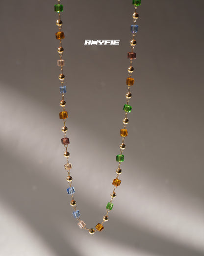 STATIKA Colorful Crystal Necklace