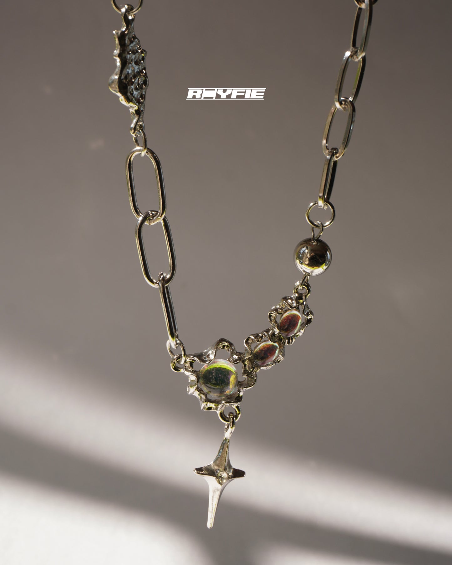 FARBENLEHRE Opal Dagger Necklace