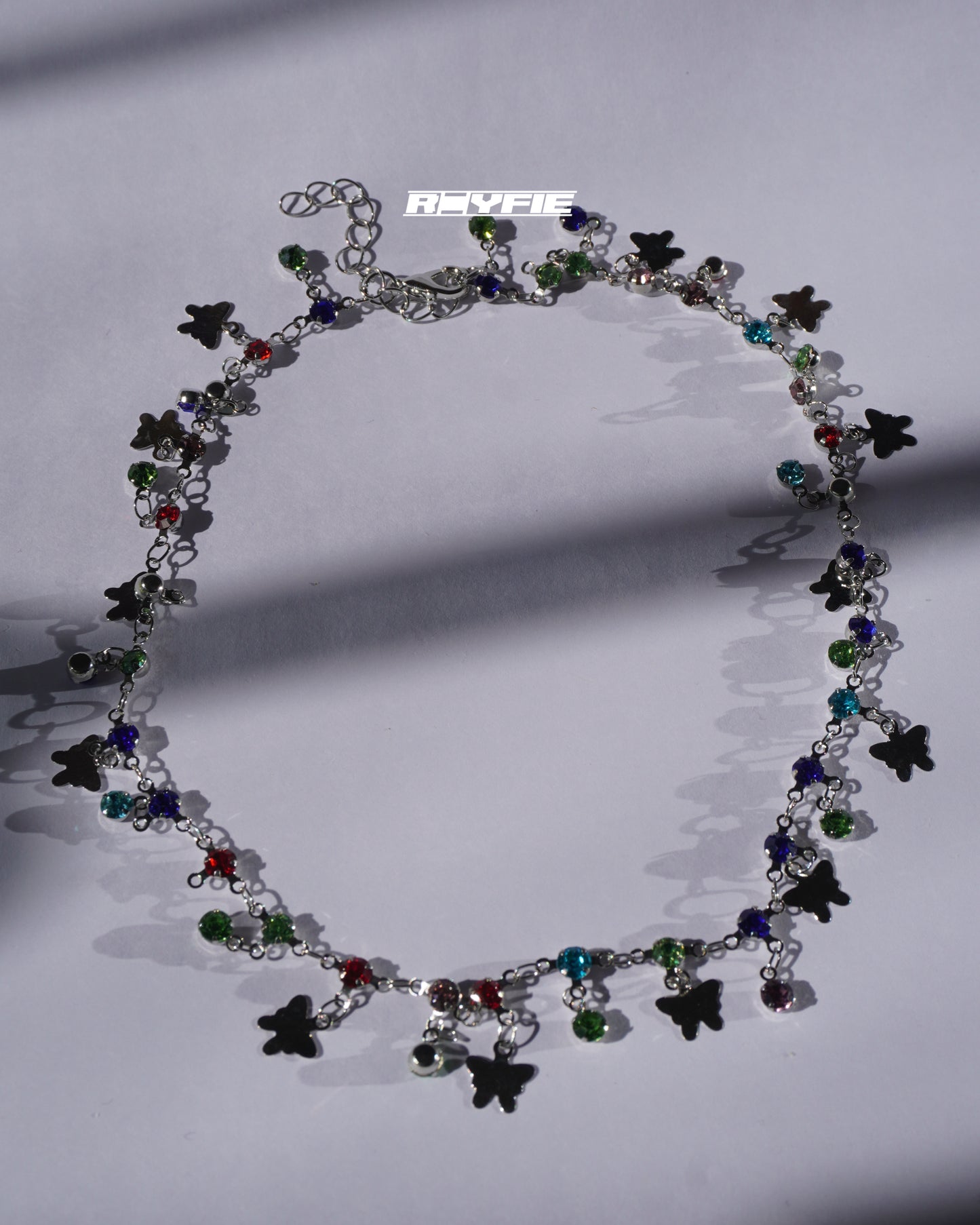 GESTALT Butterfly and Gemstone Delight Necklace